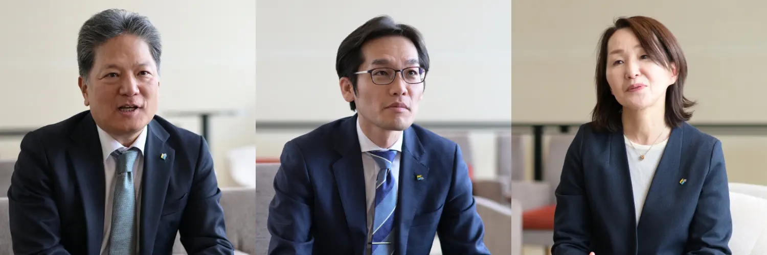 経営者3名が対談